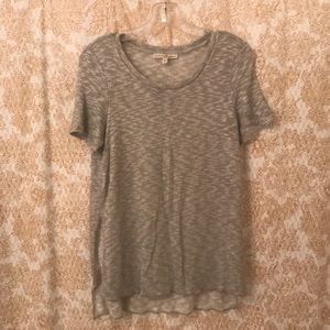 Express knit top with side slits